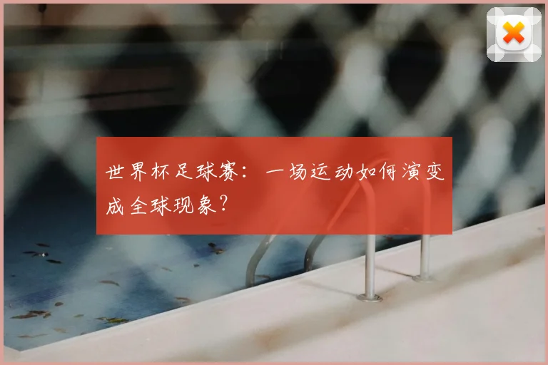 世界杯足球赛:一场运动如何演变成全球现象?